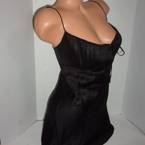 Victoria's Secret Black Tencel Slip Dress - Picture 6 of 6